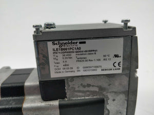 Schneider Electric ILE1B661PC1A0 Servo Motor, IFE71/2DP0ISDS/-QDI54/-001RPP41