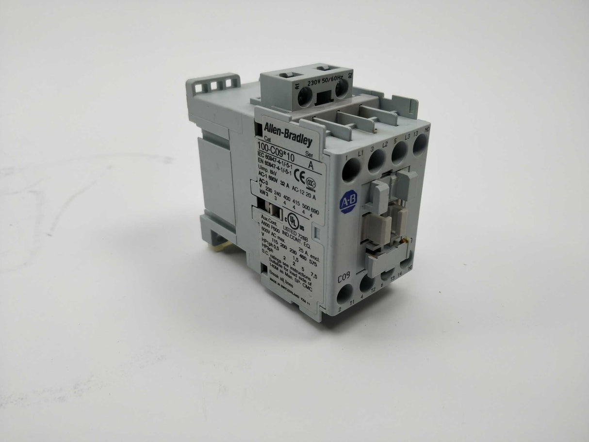 AB 100-C09KF10 3-phase Contactor. SER. A coil 230V