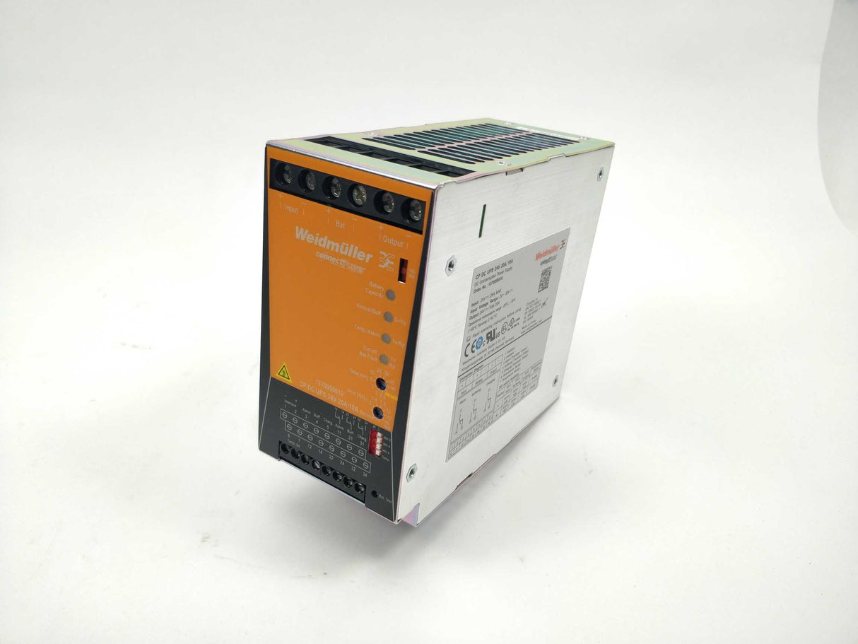 Weidmüller 1370050010 CP DC UPS 24V 20A/10A