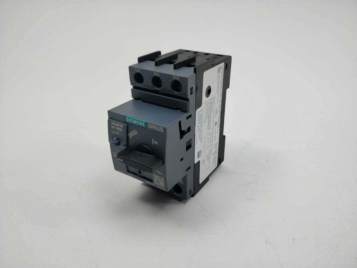 Siemens 3RV2711-1DD10 Circuit breaker size S00