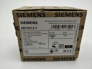 Siemens 5SY4313-7 Miniature circuit breaker 400 V 10kA