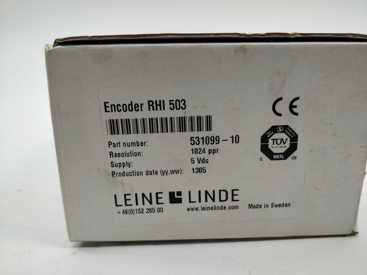 LEINE LINDE 531099-10 Encoder RHI 503 w/ Cable