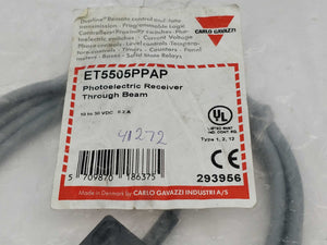 Carlo Gavazzi ET5505PPAP Photoelectric Receiver 10 to 30 VDC 0,2A