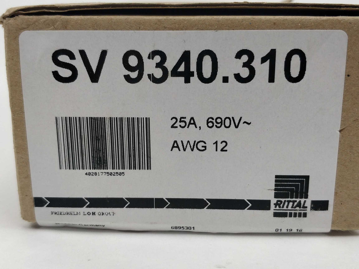 Rittal SV 9340.310 25A, 690V~
