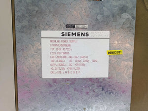 Siemens E220 G5/15WRGD Modular Power Supply