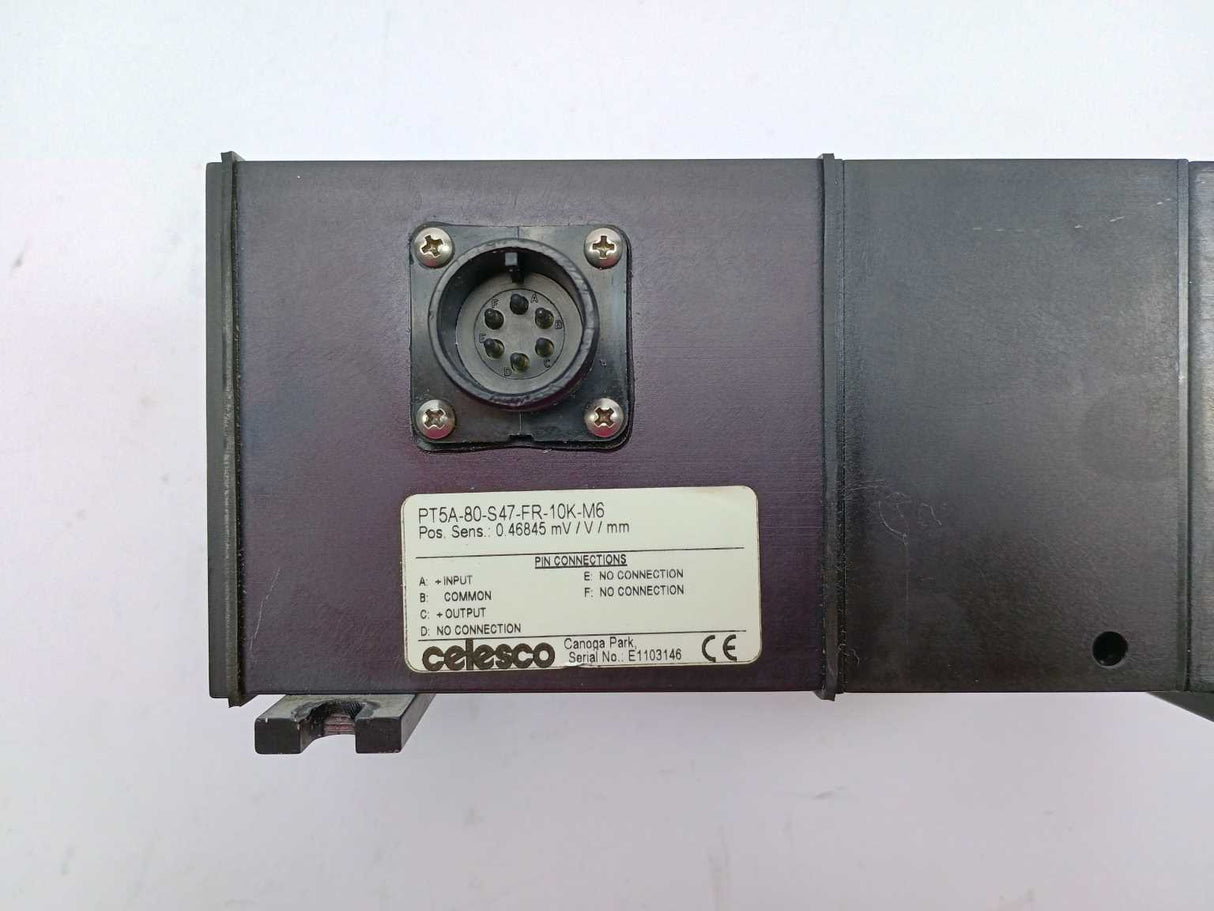 celesco PT5A-80-S47-FR-10K-M6 Voltage Divider Industrial String Potentiometer