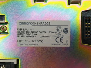 OMRON CQM1-PA203 Power supply unit