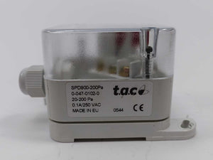 t.a.c SPD900-200Pa Differential Pressure Switch