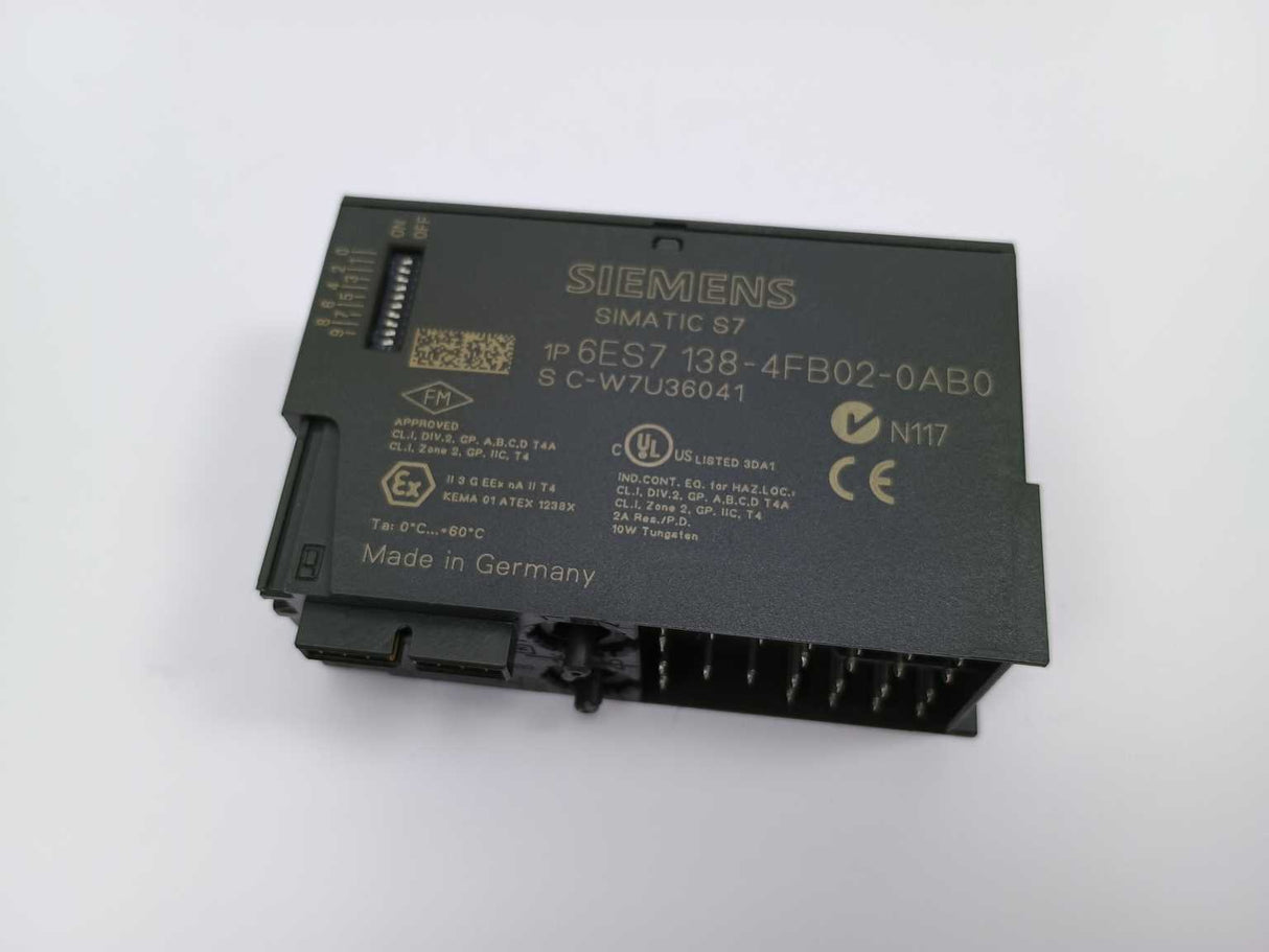 Siemens 6ES7138-4FB02-0AB0 SIMATIC DP, ELECTRON. MODULE