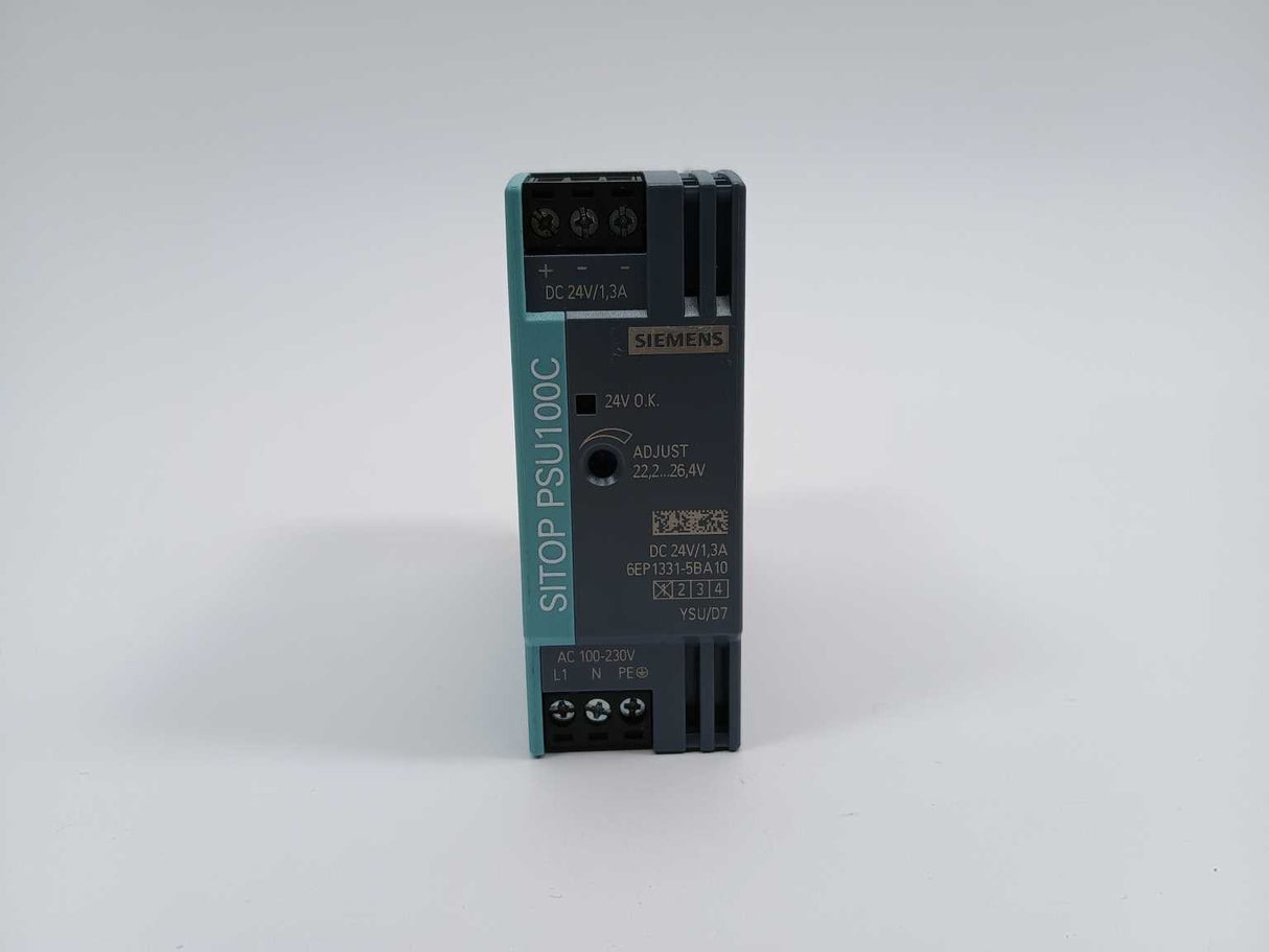 Siemens 6EP1331-5BA10 SITOP PSU100C 24 V/1.3 A stabilized power supply