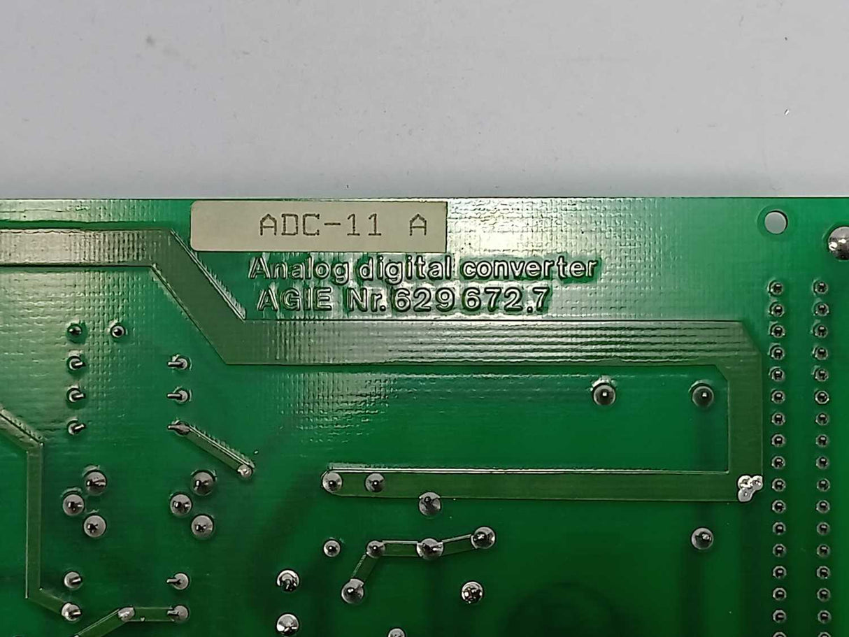 AGIE 629672.7 ADC-11 A, Analog Digital Converter