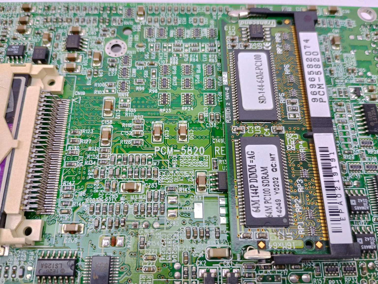 Advantech Boards PCM-5820  Motherboard w/ TRANSCEND SD-144-64M-PC100