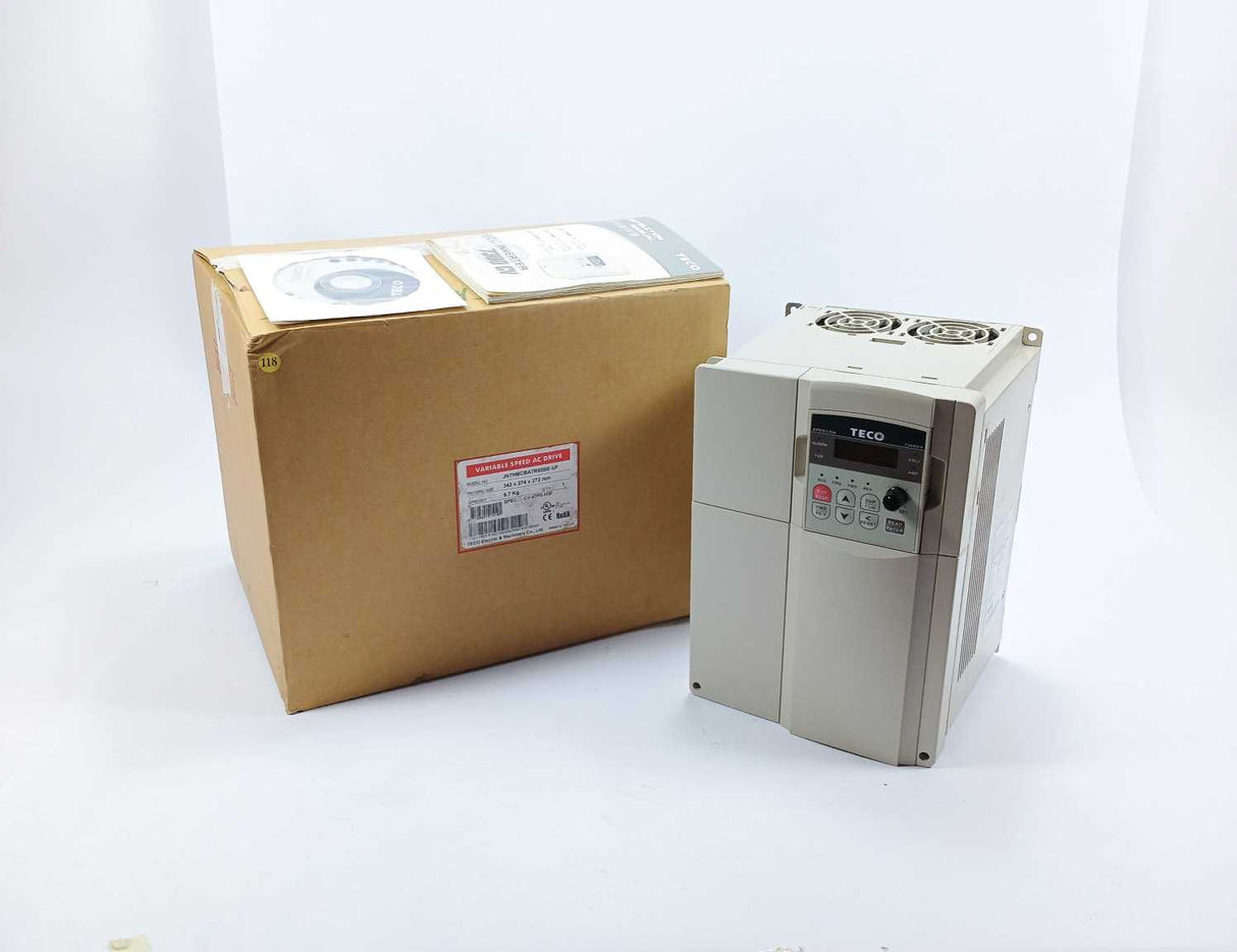 Teco Electric & Machinery JNTHBCBA7R50BE-UF 7.5HP/5.5kW