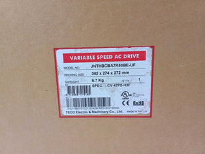 Teco Electric & Machinery JNTHBCBA7R50BE-UF 7.5HP/5.5kW