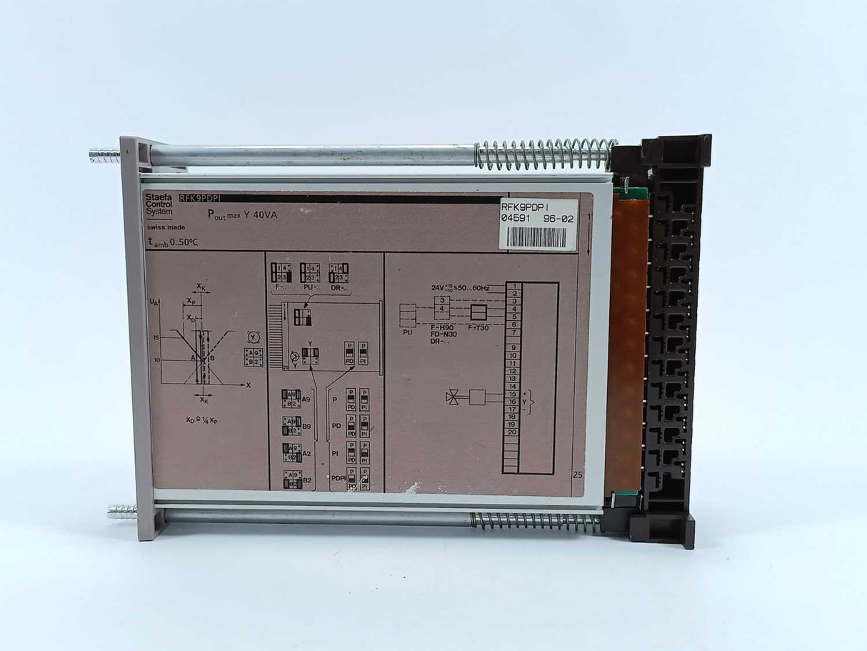 Staefa Control Systems RFK9PDPI Ventilation Controller