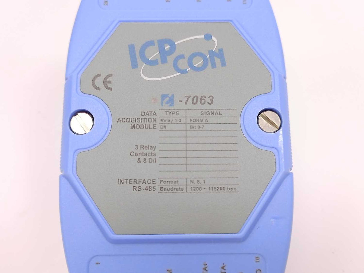 ICP CON I-7063 8-ch Isolated DI and 3-ch Power Relay Module