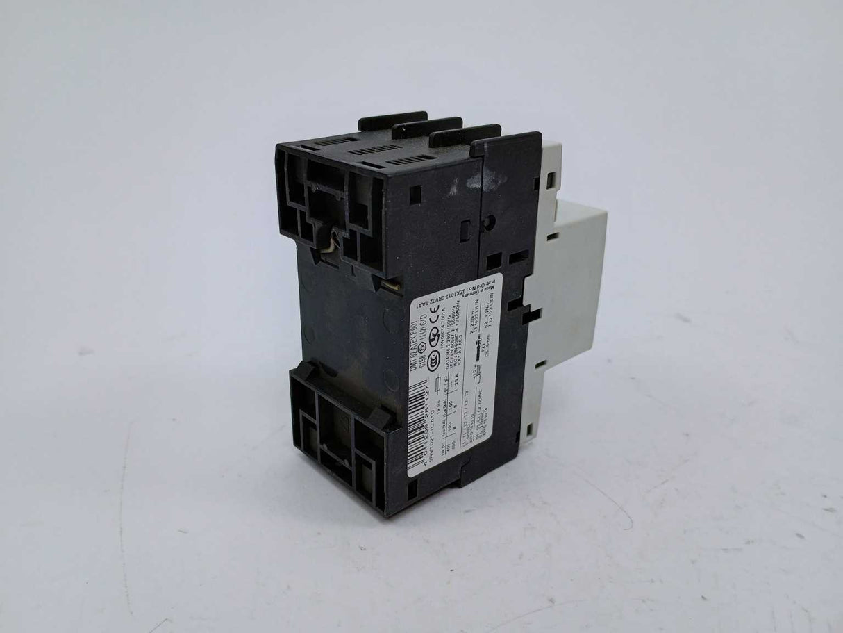 Siemens 3RV1021-1CA10 Circuit breaker 1.8-2.5A