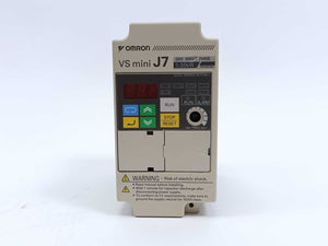 OMRON / YASKAWA CIMR-J7AZB0P4 AC Inverter Drive Speed Controller, missing knob