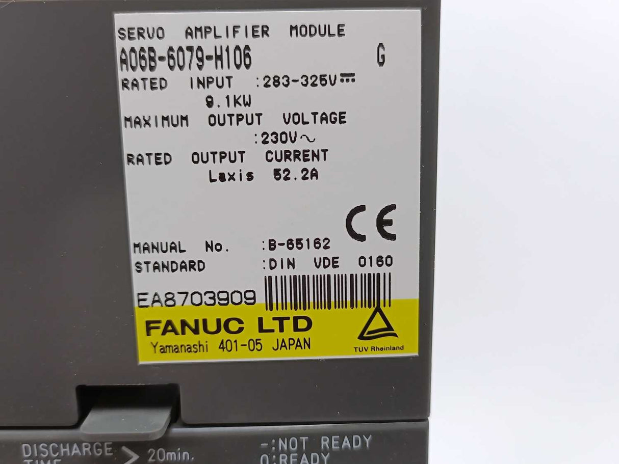FANUC LTD A06B-6079-H106 Servo Amplifier Module