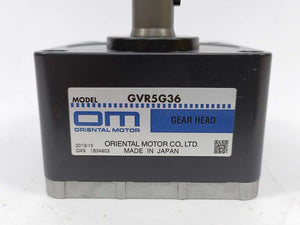 Oriental Motor GVR5G36 Gearhead