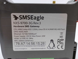SMSEagle NXS-9700-3G Hardware SMS Gateway