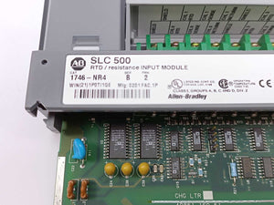 AB 1746-NR4 SLC 500 RTD/Resistance Input Module SER. B, FRN. 2