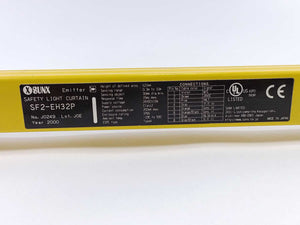 SUNX SF2-EH32P Emitter with SF2-EH32D Receiver