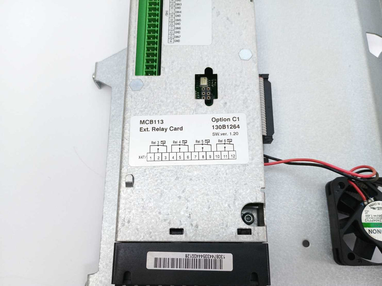 Danfoss 130B1264 MCB113 Ext. Relay Card Option C1 w/ Enclosure
