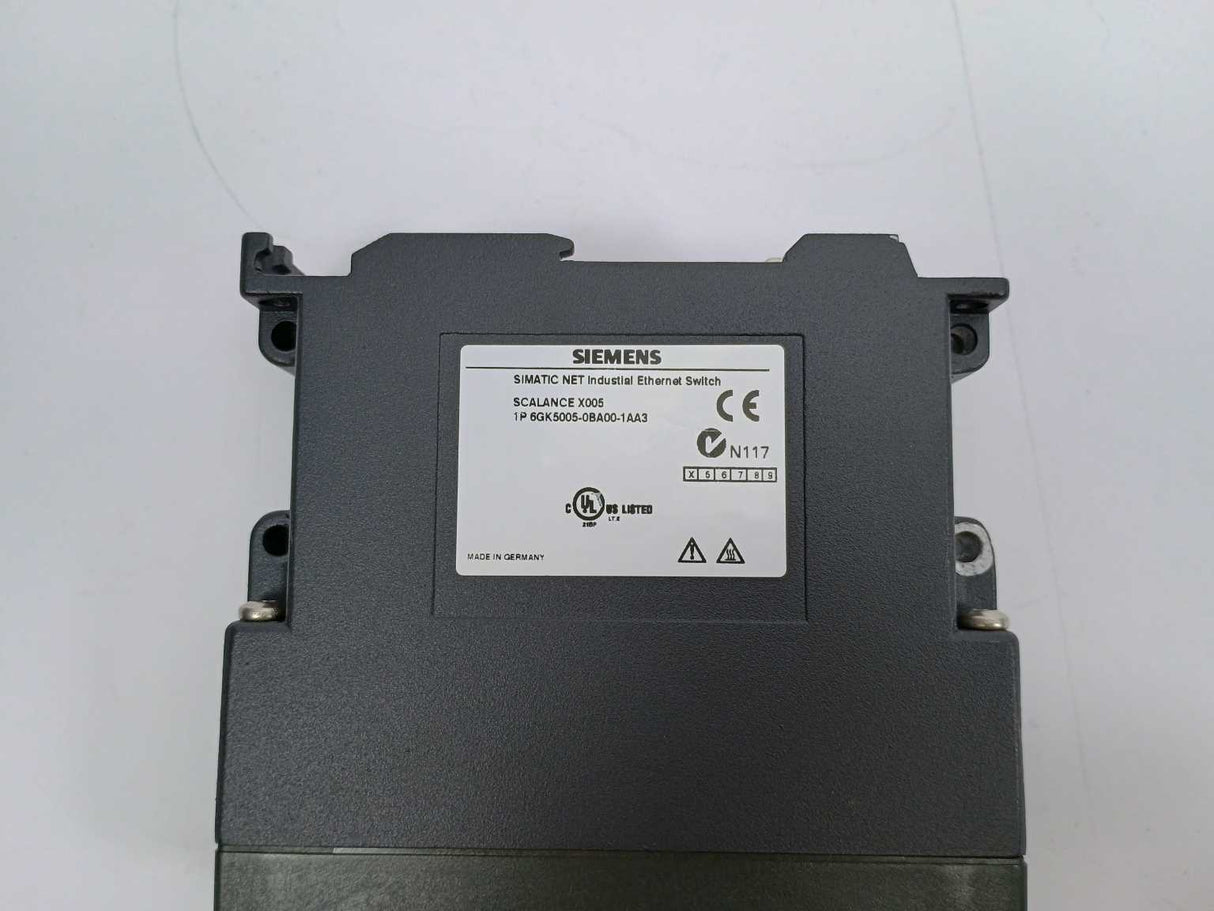 Siemens 6GK5005-0BA00-1AA3 SCALANCE X005, Industrial Ethernet Switch