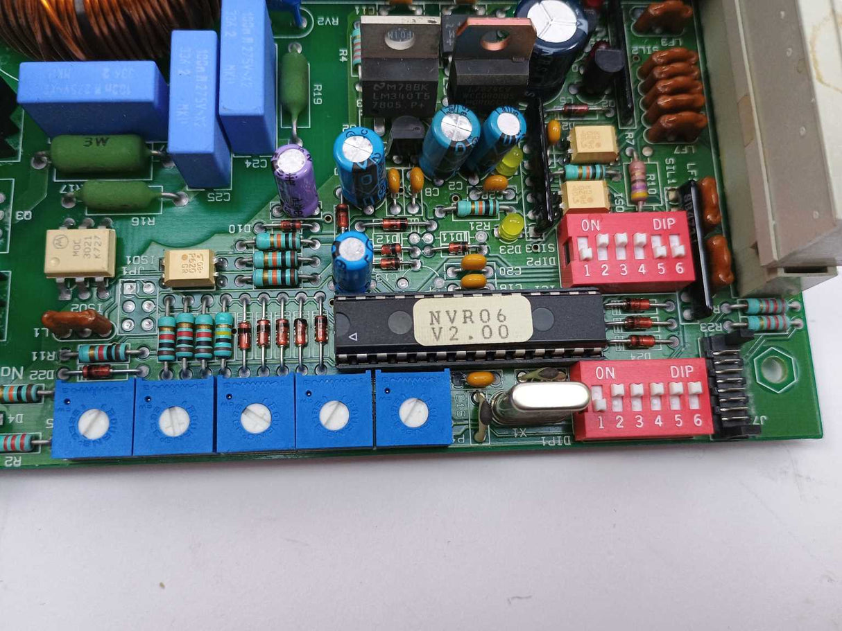 Nautronic NVR06 9933 Scoreboard Circuit Board w/ Large Coil & Cooling Plate