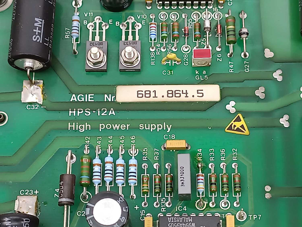 AGIE 681.864.5 HPS-12 A High Power Supply