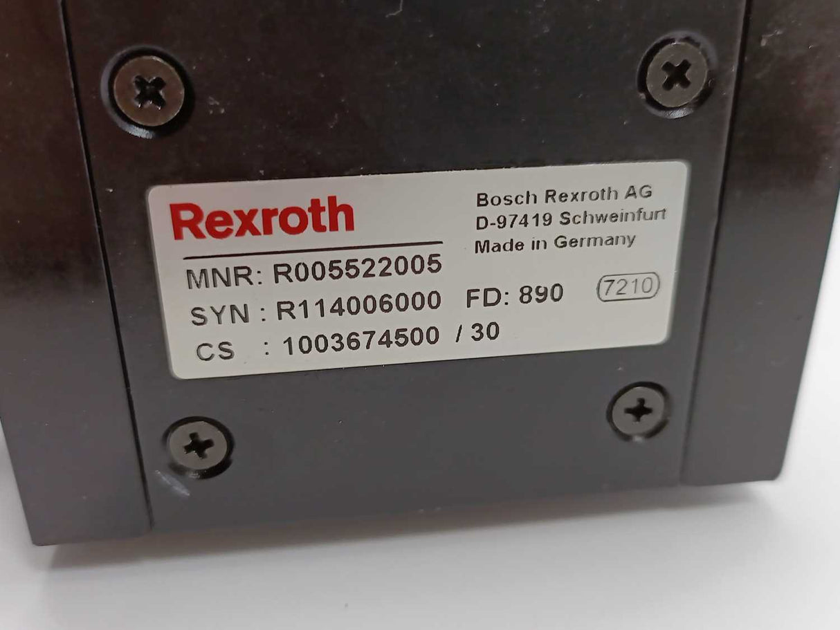 Bosch Rexroth R005522005 R114006000 Linear rail with R+W coupling