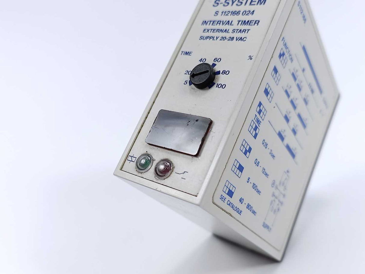Carlo Gavazzi S 112166 024 INTERVAL TIMER EXTERNAL START