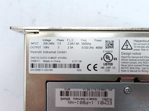 Rexroth DKC10.3-012-3-MGP-01VRS ECODRIVE Cs