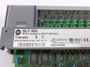 AB 1746-NR4 SER. B, FRN. 2, SLC 500 RTD/Resistance Input Module