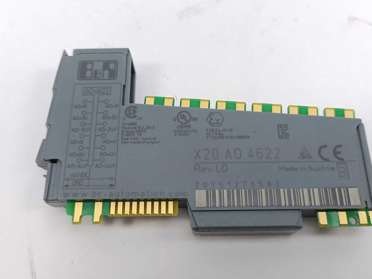 B&R X20A04622 Analog Output