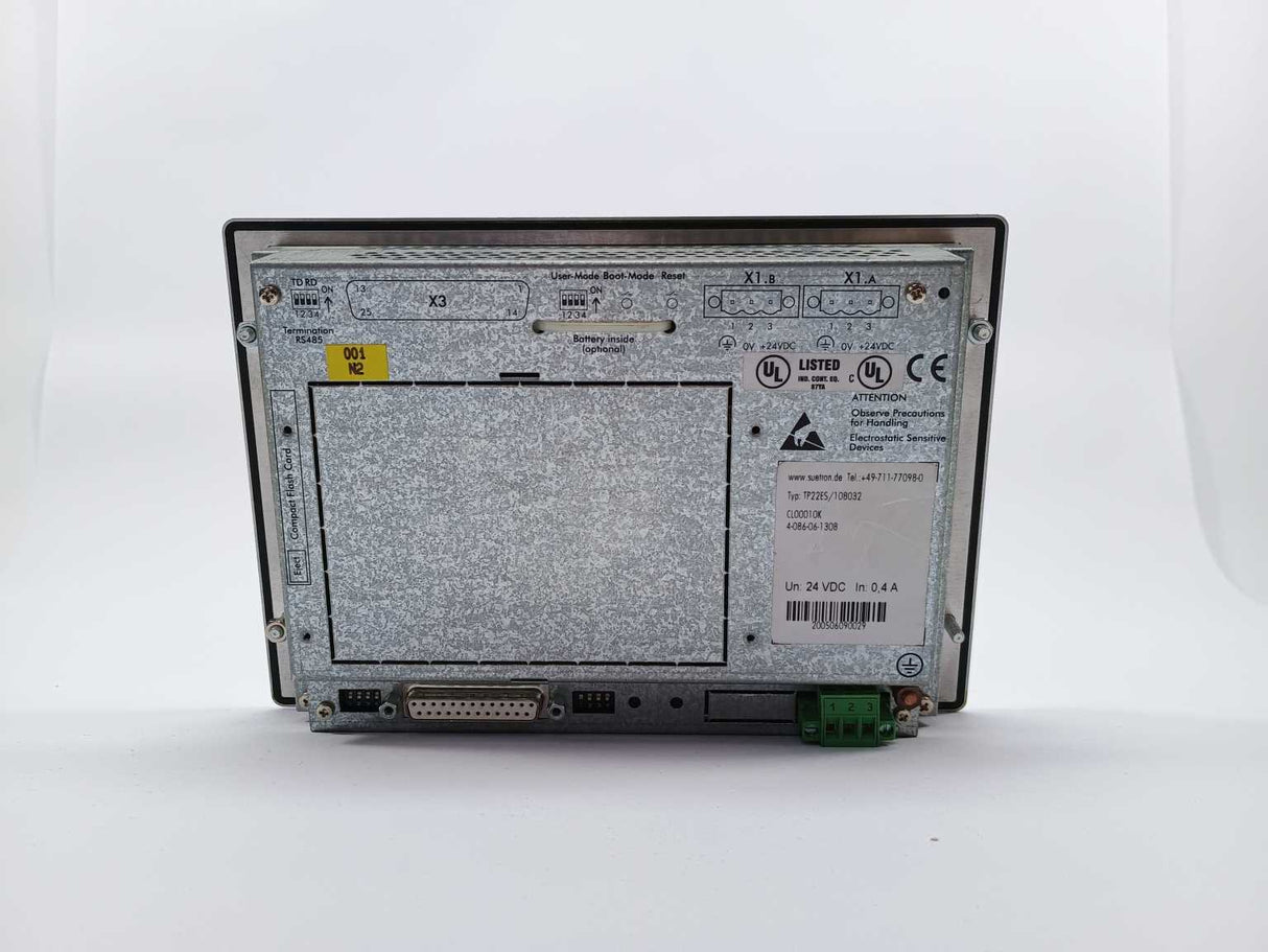 Sutron TP22ES/108032 TouchPanel 4-086-06-1308