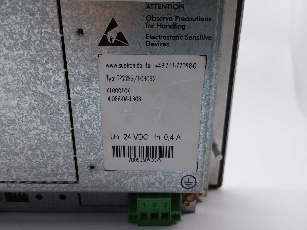 Sutron TP22ES/108032 TouchPanel 4-086-06-1308