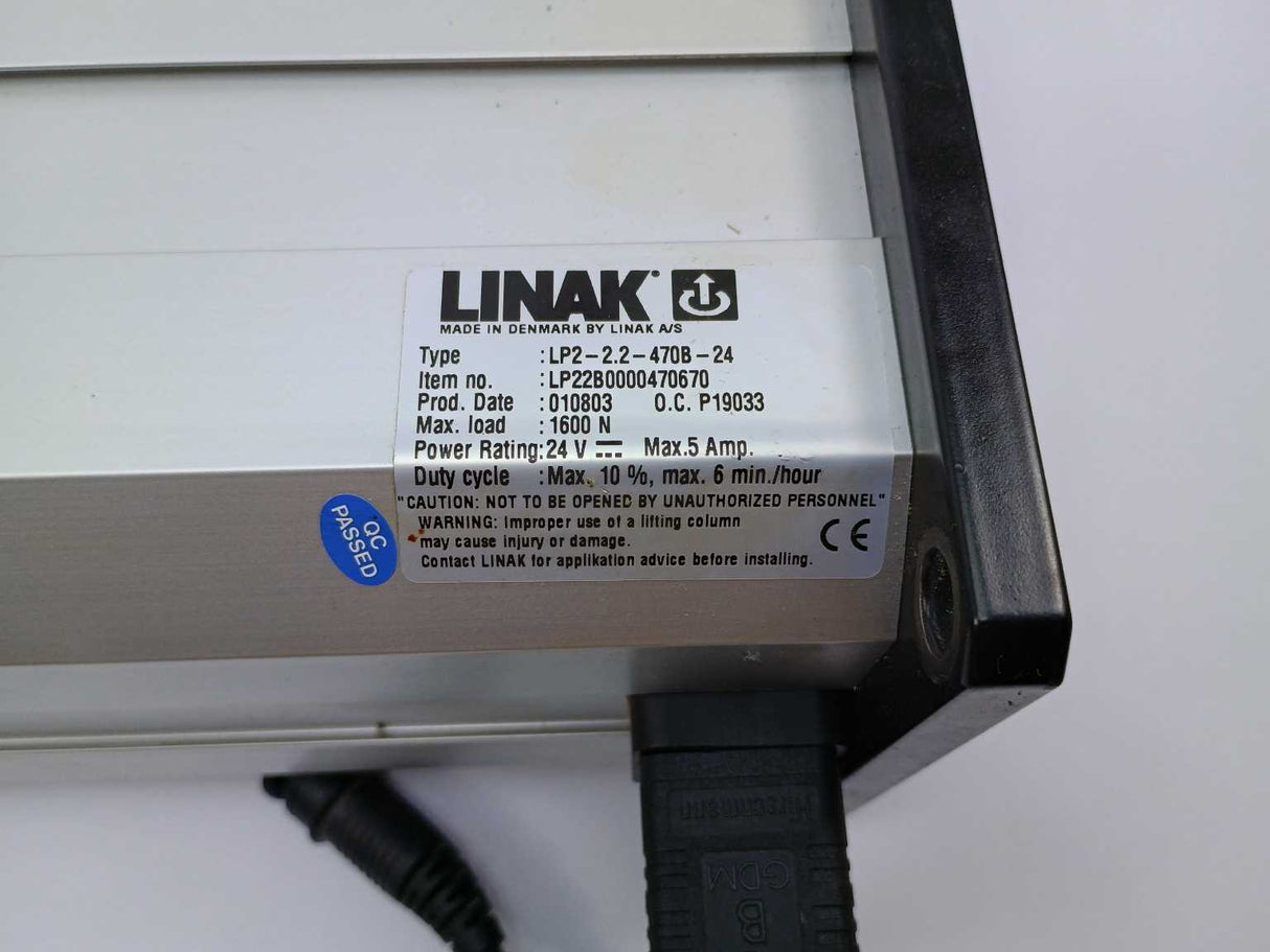 LINAK LP22B0000470670 LP2-2.2-470B-24 24V  1600N