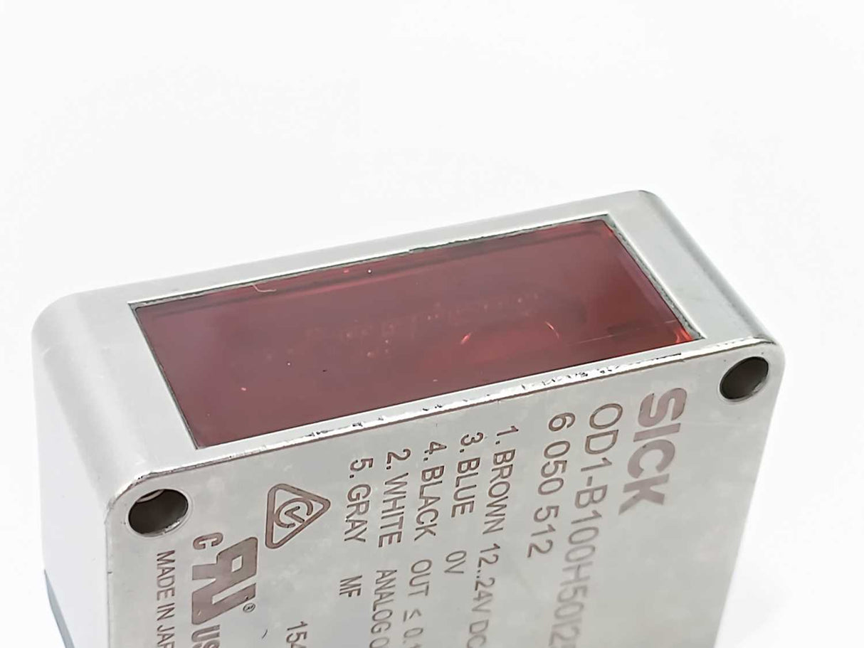 SICK OD1-B100H50I25 6050512, Laser Distance Sensor: OD Mini