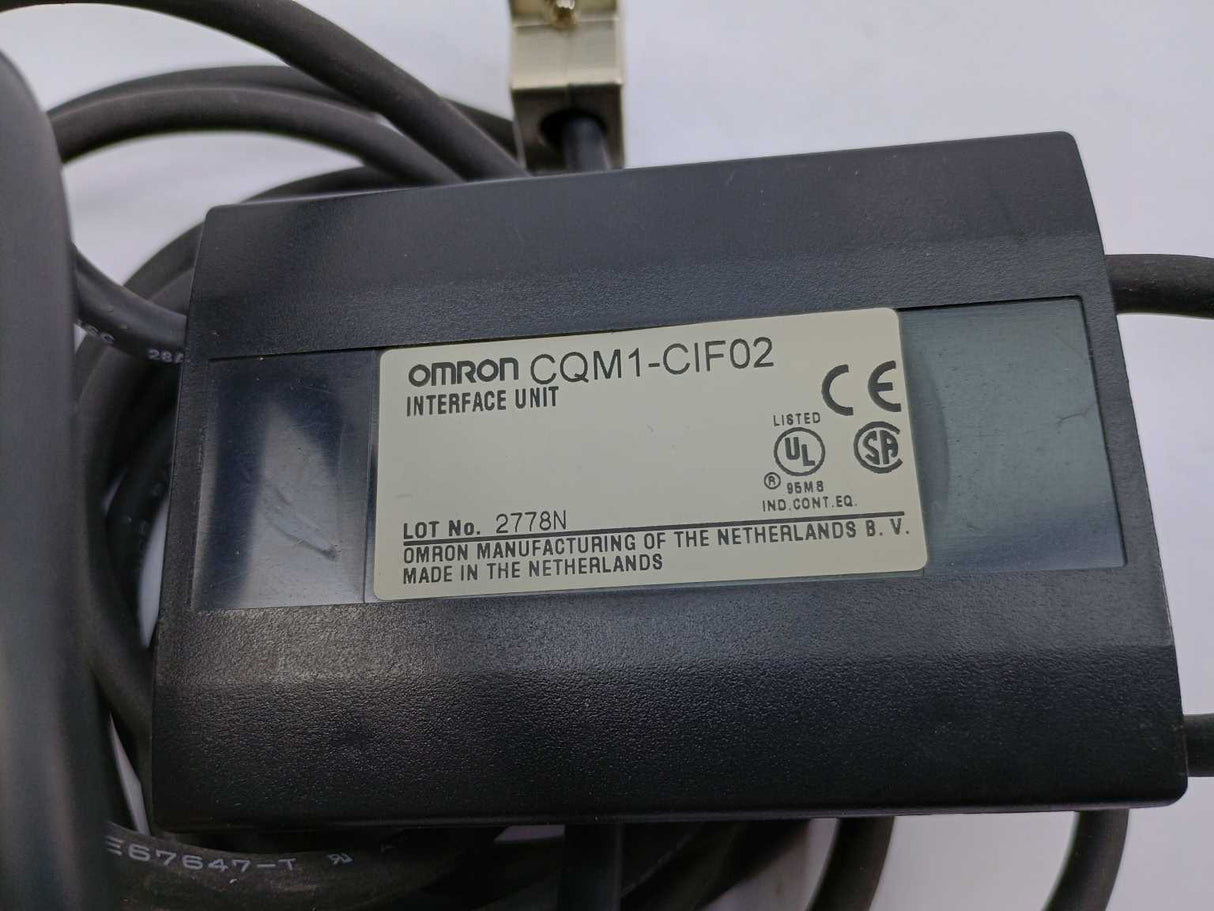 OMRON CQM1-CIF02 Interface unit