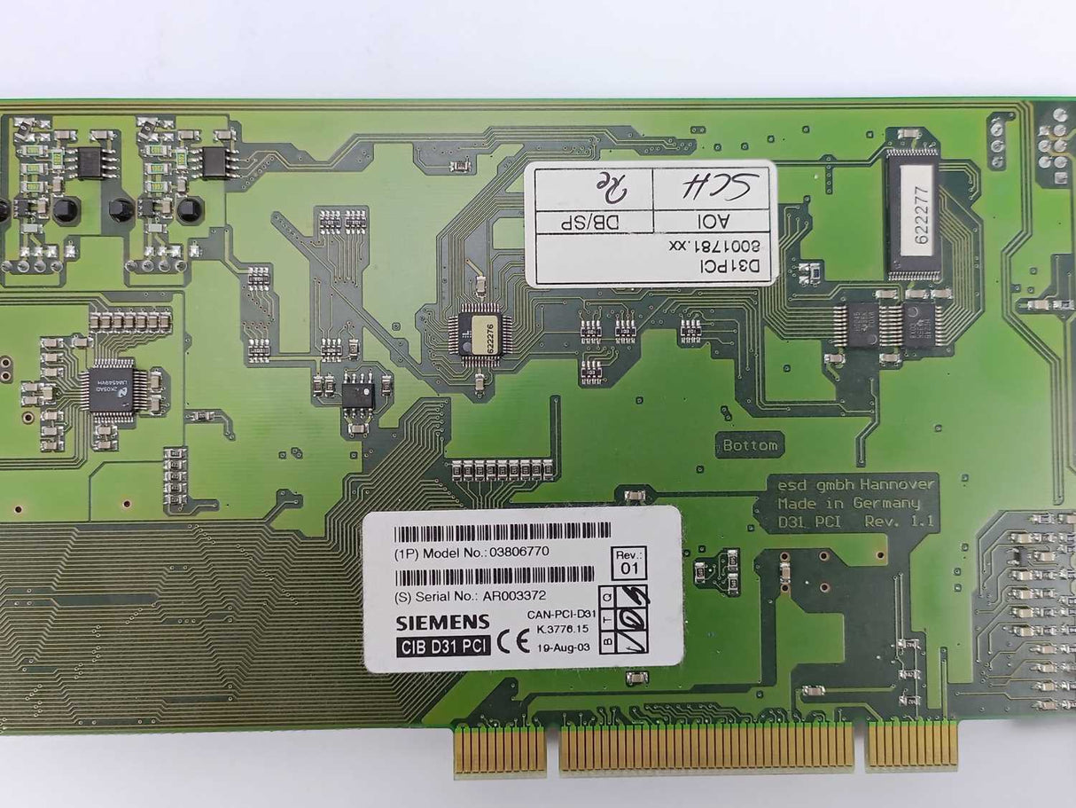 Siemens 03806770 CIB D31 PCI