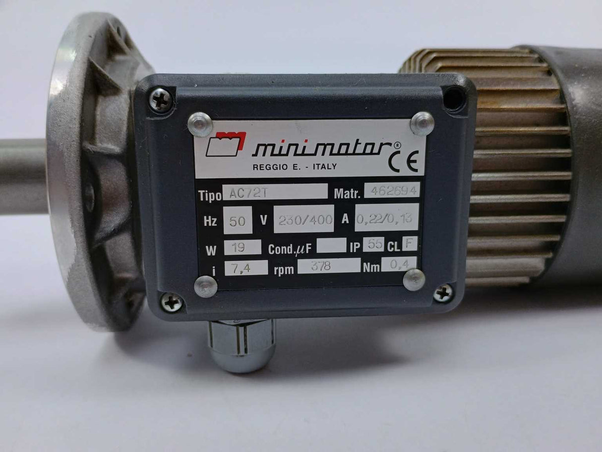 Mini Motor AC72T Geared Motor