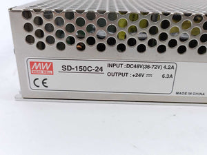 Mean Well SD-150C-24 DC-DC Enclosed converter 24V 6,3A