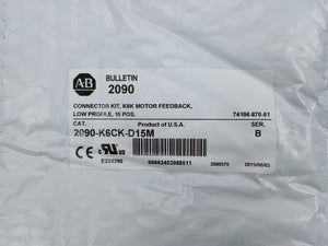 AB 2090-K6CK-D15M Ser. B Connector Kit