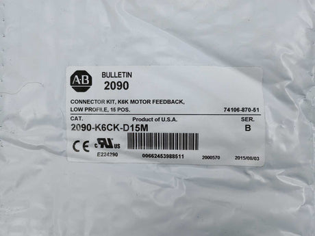 AB 2090-K6CK-D15M Ser. B Connector Kit