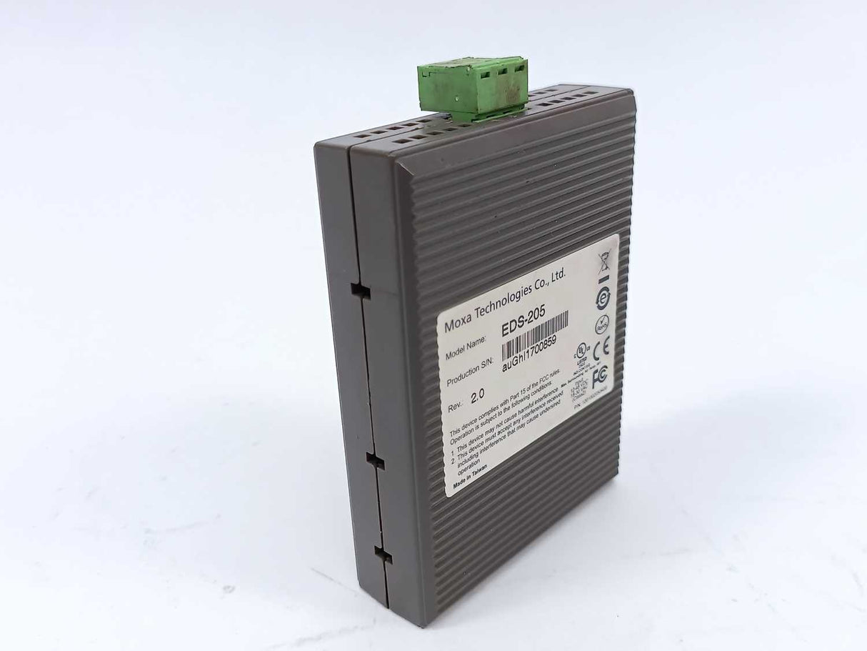 Moxa EDS-205 Ethernet Switch Rev. 2.0