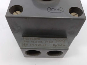Stahl 8030/11 Installation Switch