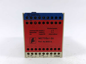 Pepperl+Fuchs 06341S Safety Relays WE77/EX1-2U