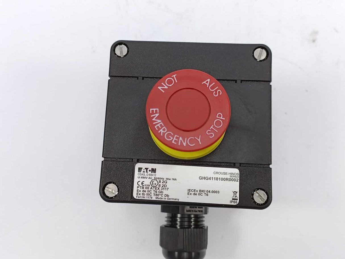 Eaton GHG4118100R0002 CEAG, Ex-approved. Explosion-protected Ctrl. St.